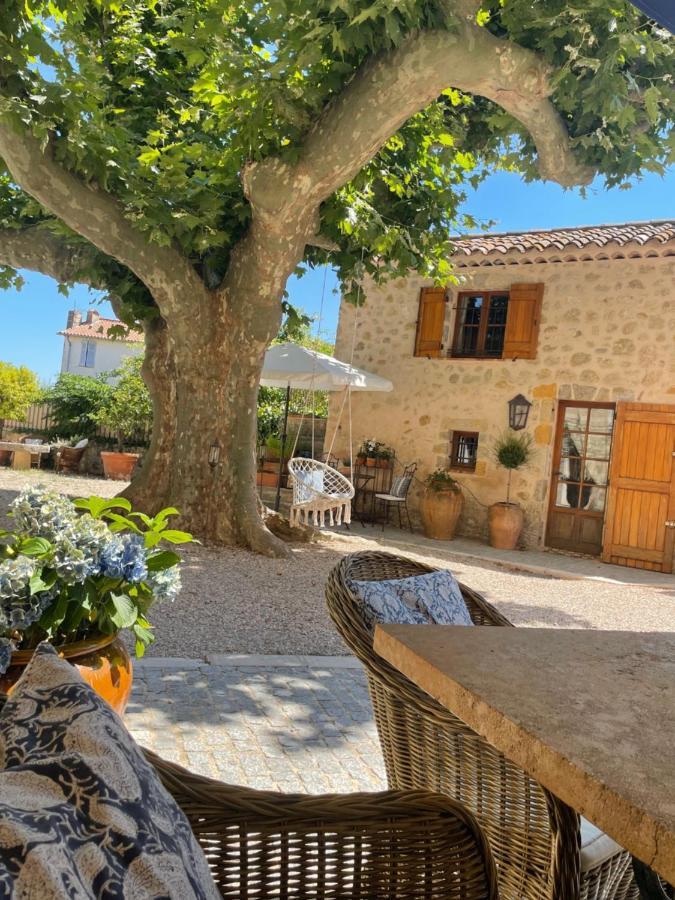 La Maison De Platane B&B Fayence Eksteriør billede